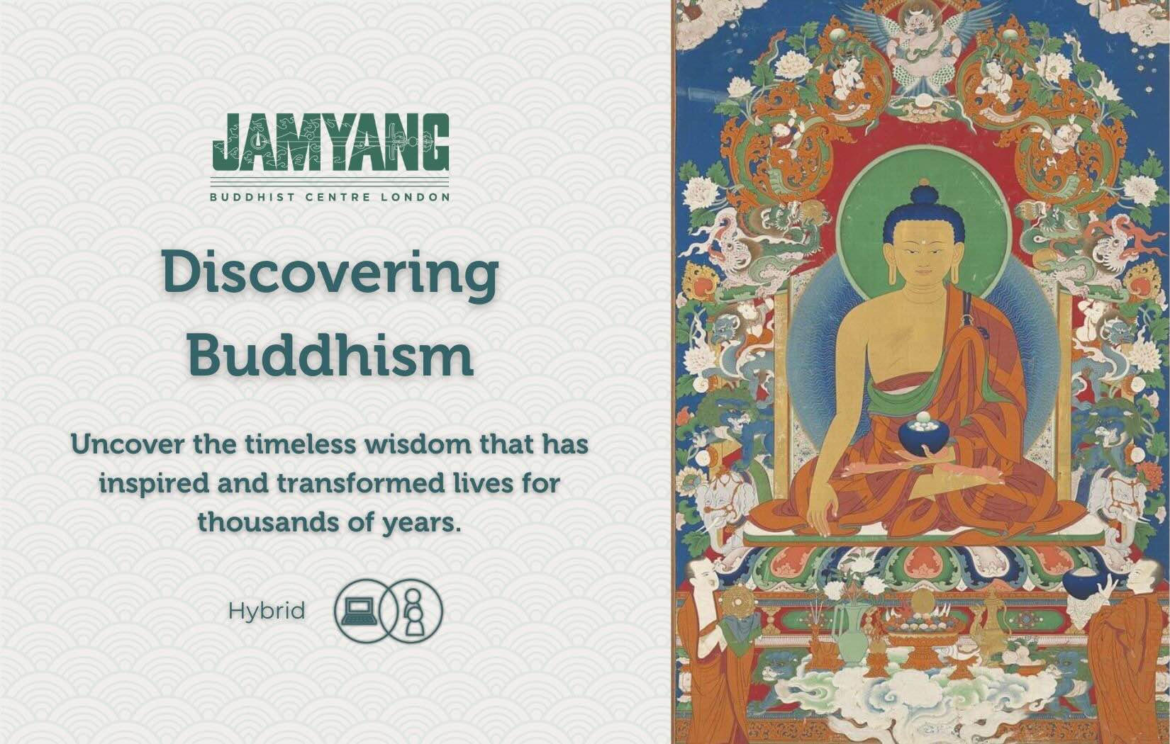 Make a one-off donation to Discovering Buddhism